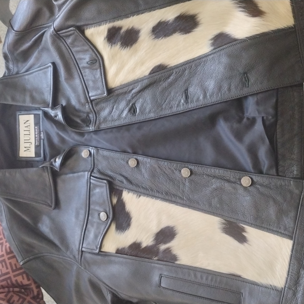 Leather jacket
